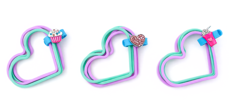Yummy Gummy Heart Bracelets
