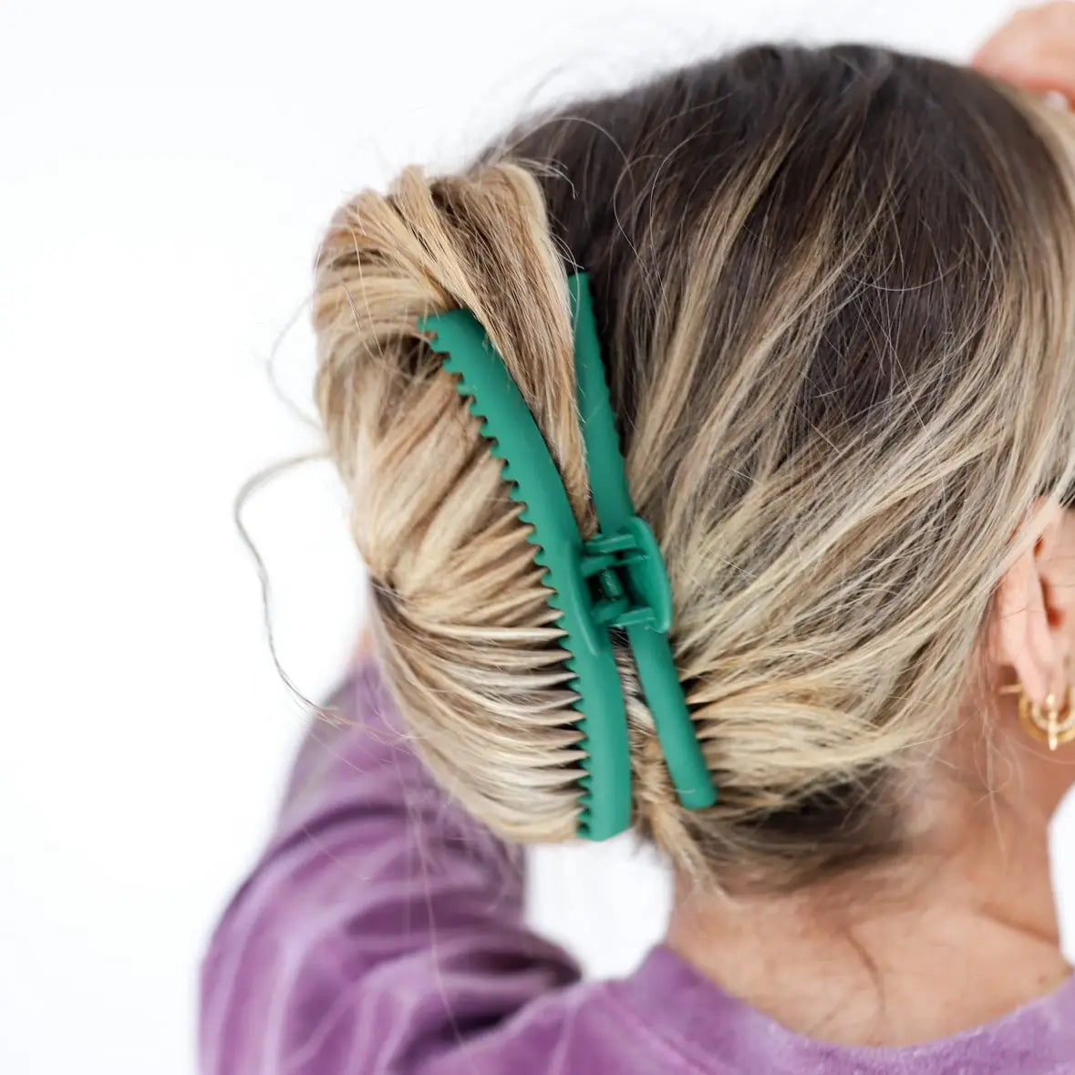 KAXI Matte Original Hold Everything Claw Clip - Forest Green