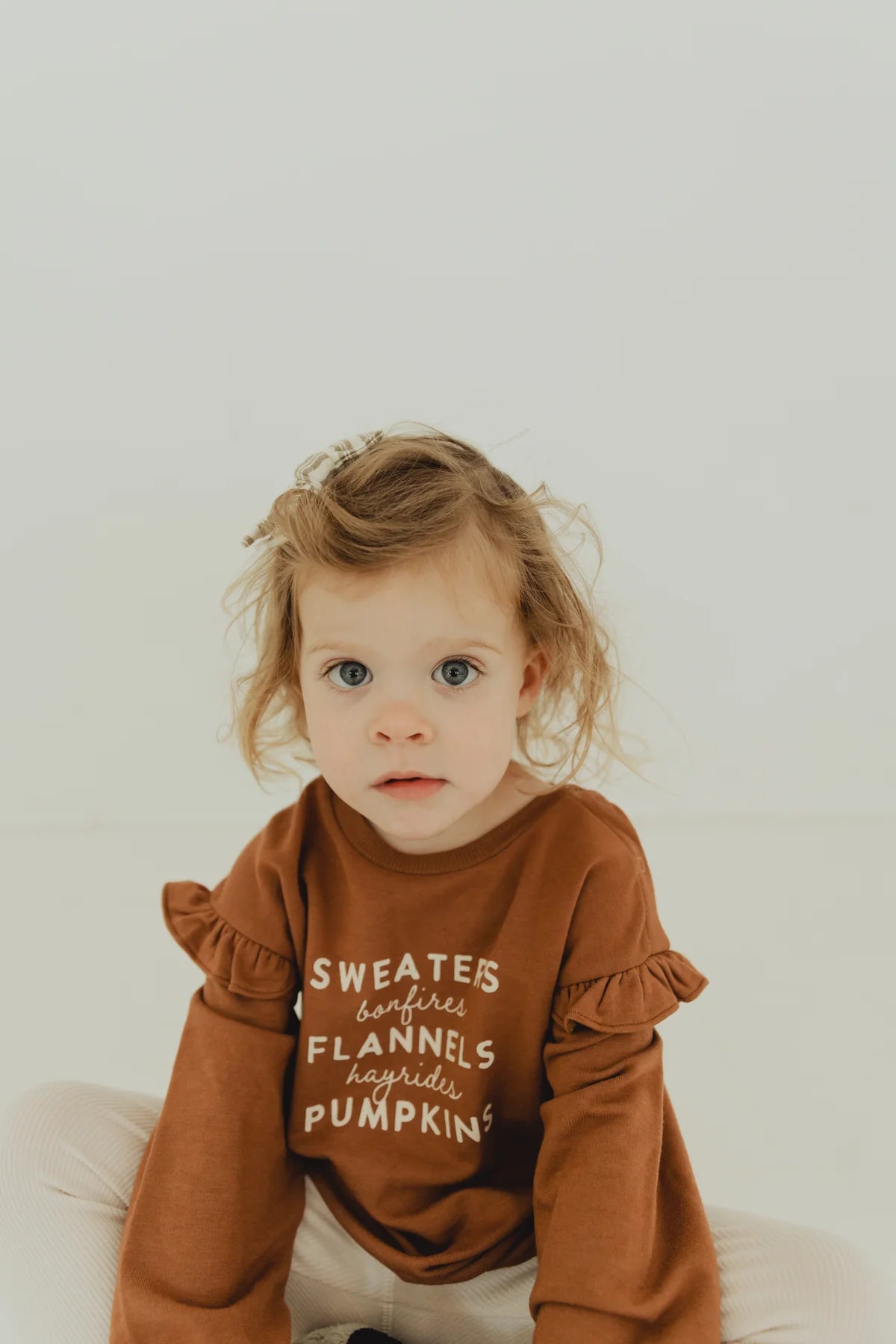 Ruffle Sweatshirt - Sweaters Bonfires Flannels