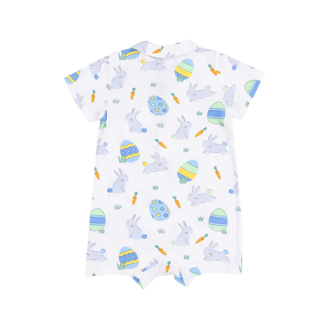 Blue Easter Bunnies Polo