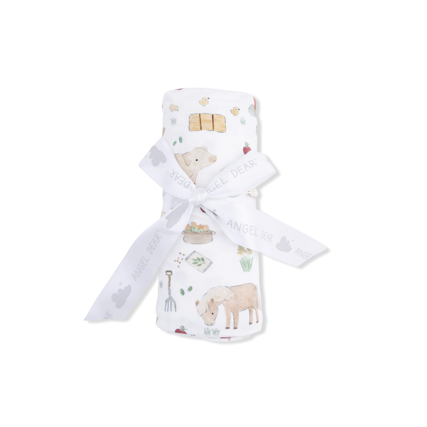 Cute Farm Animals - Swaddle Blanket
