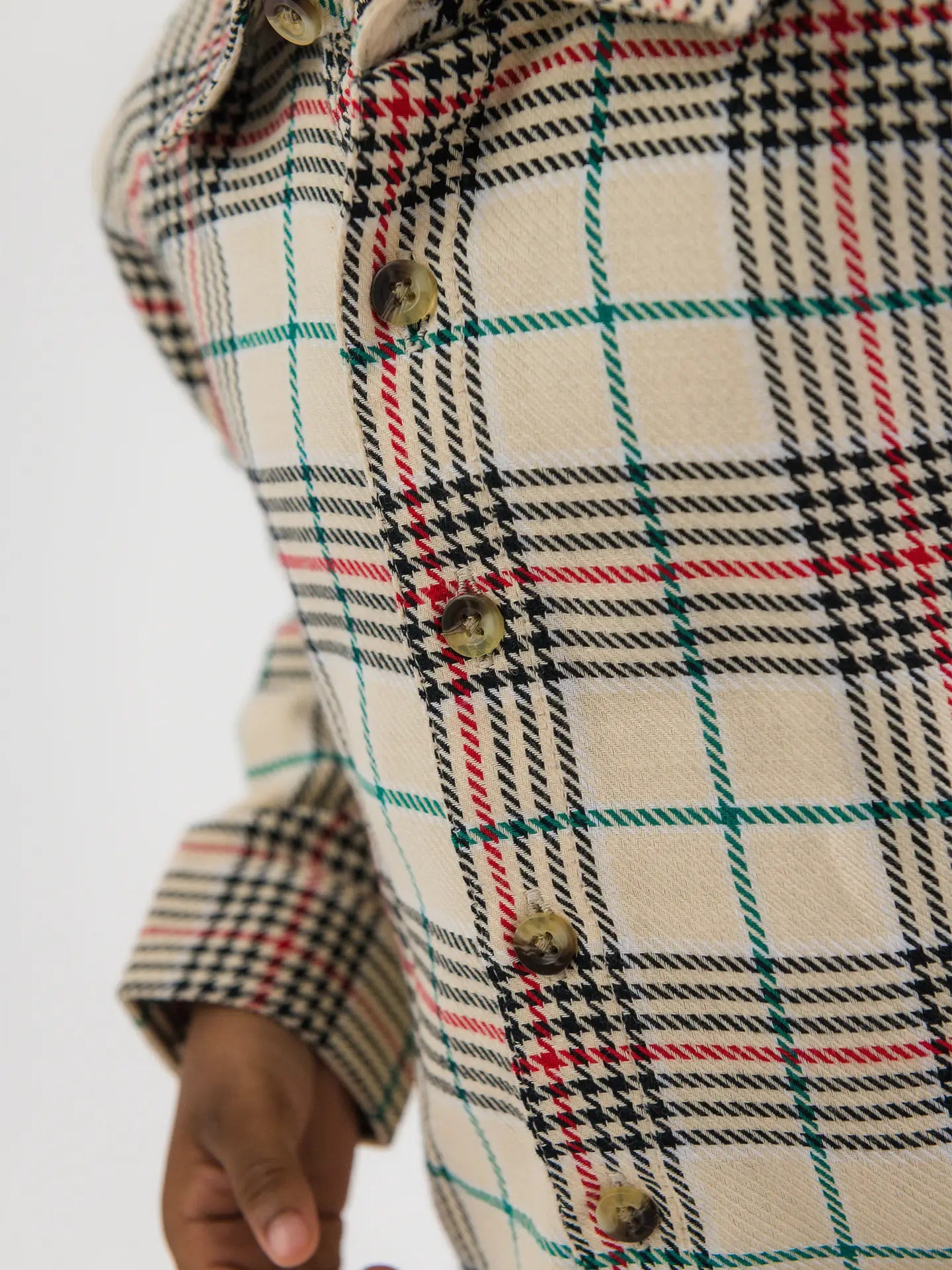 Tannen Plaid Long Sleeve Button Down Shirt