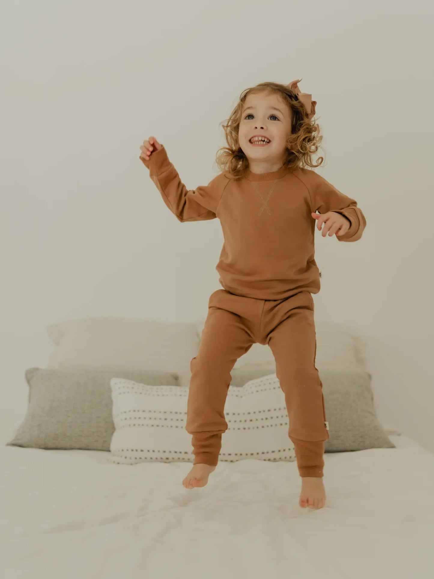 Fleece Sweatshirt - Caramel