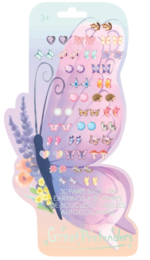 Butterfly Sticker Earrings