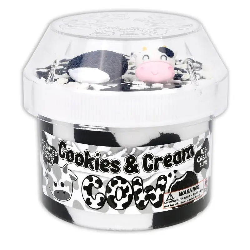Cookies & Cream Cow - Ice-Cream Textured Slime