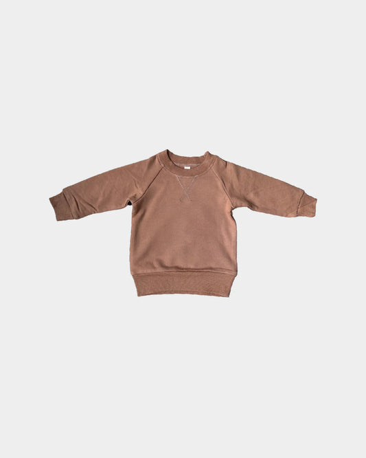 Fleece Sweatshirt - Caramel