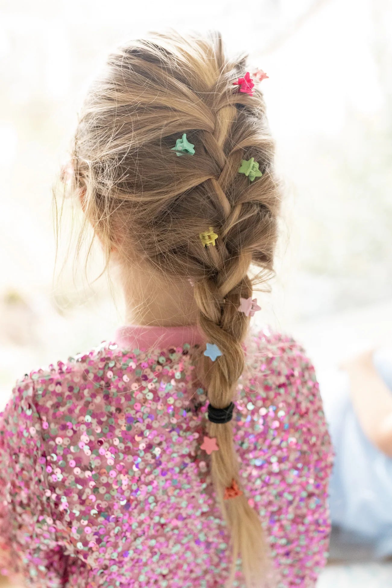 Rainbow Star Mini Hair Clips