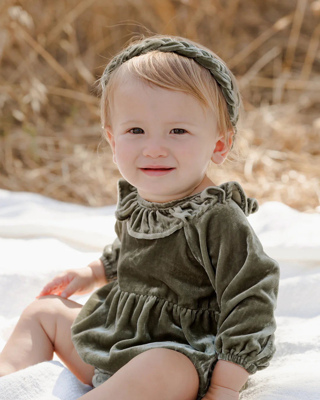 ADELINE ROMPER || PINE