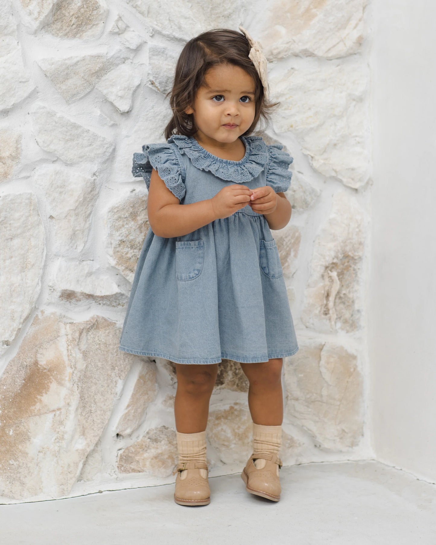 Sophie Dress Lightweight Denim