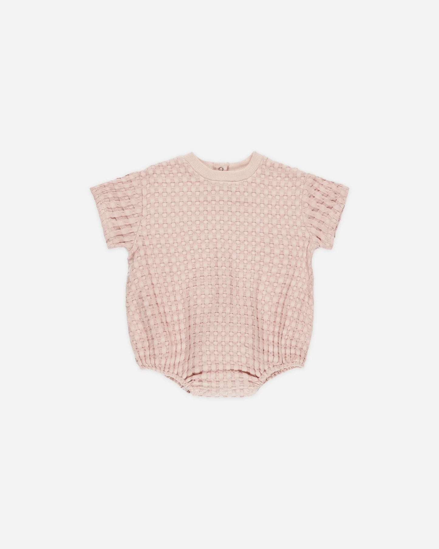 Relaxed Bubble Romper || Bubblegum
