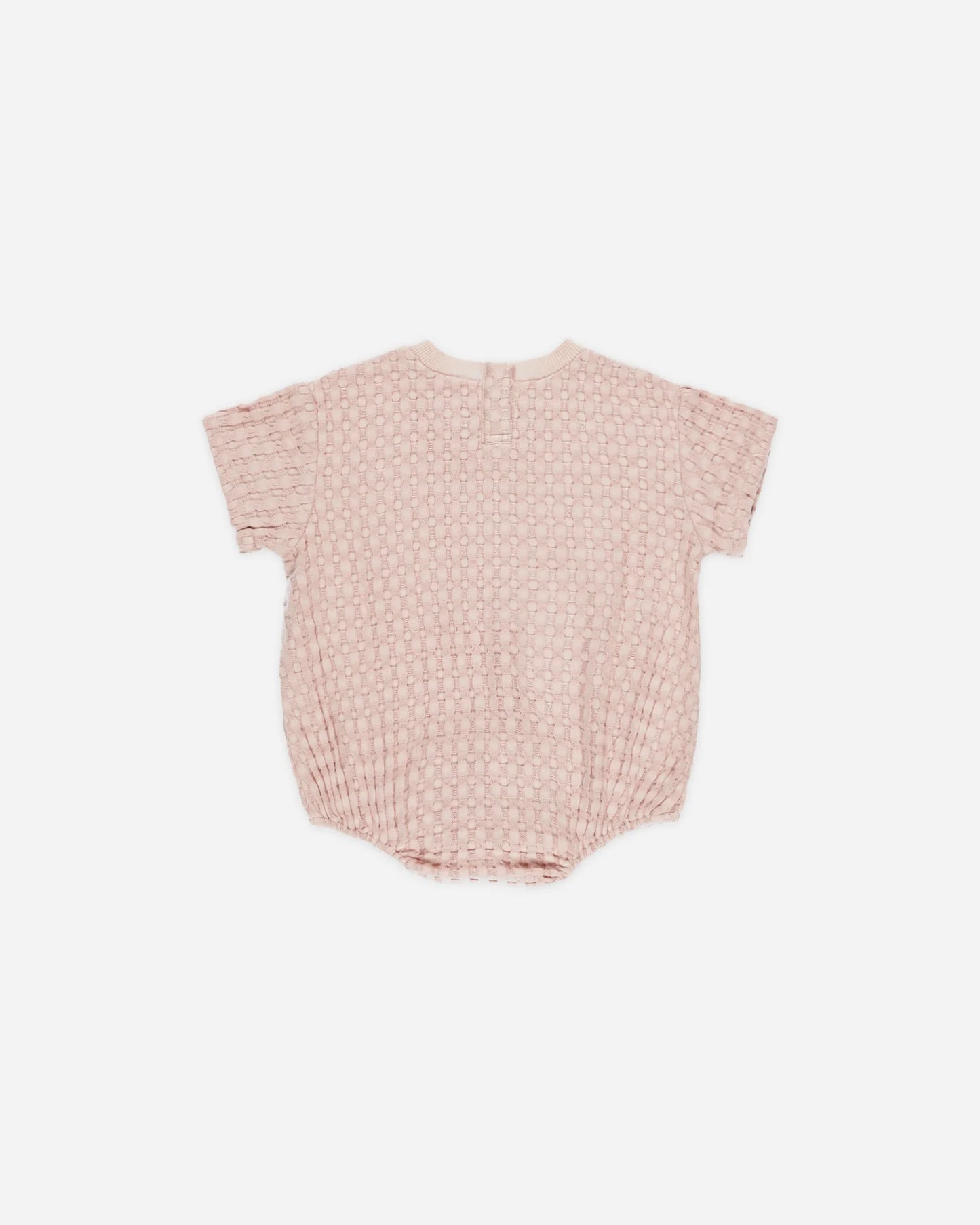 Relaxed Bubble Romper || Bubblegum