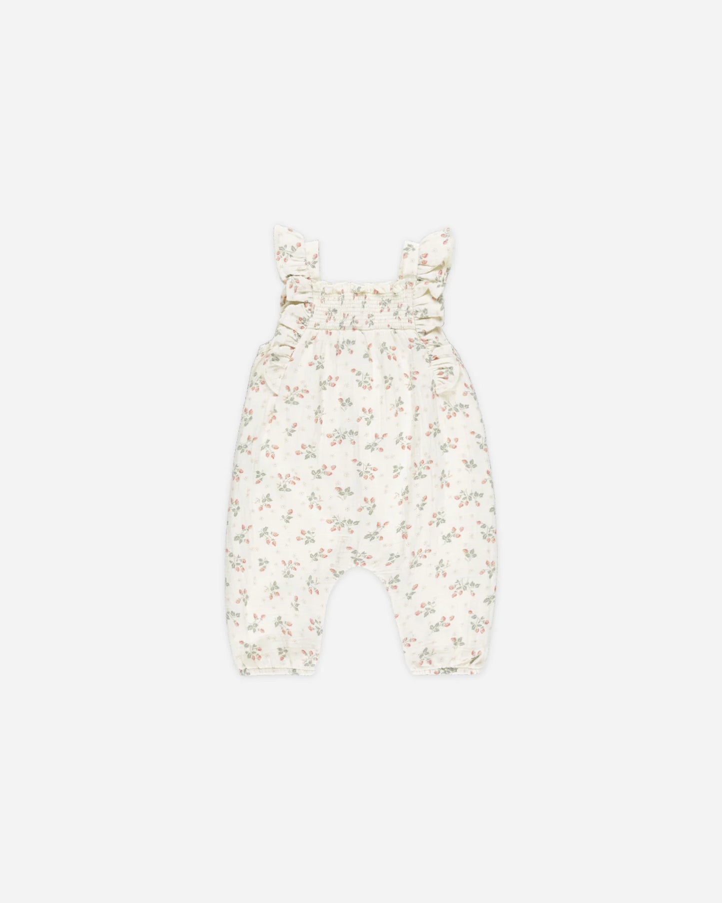 Nova Romper || Strawberries