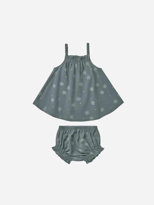 swing top + bloomer set || daisies