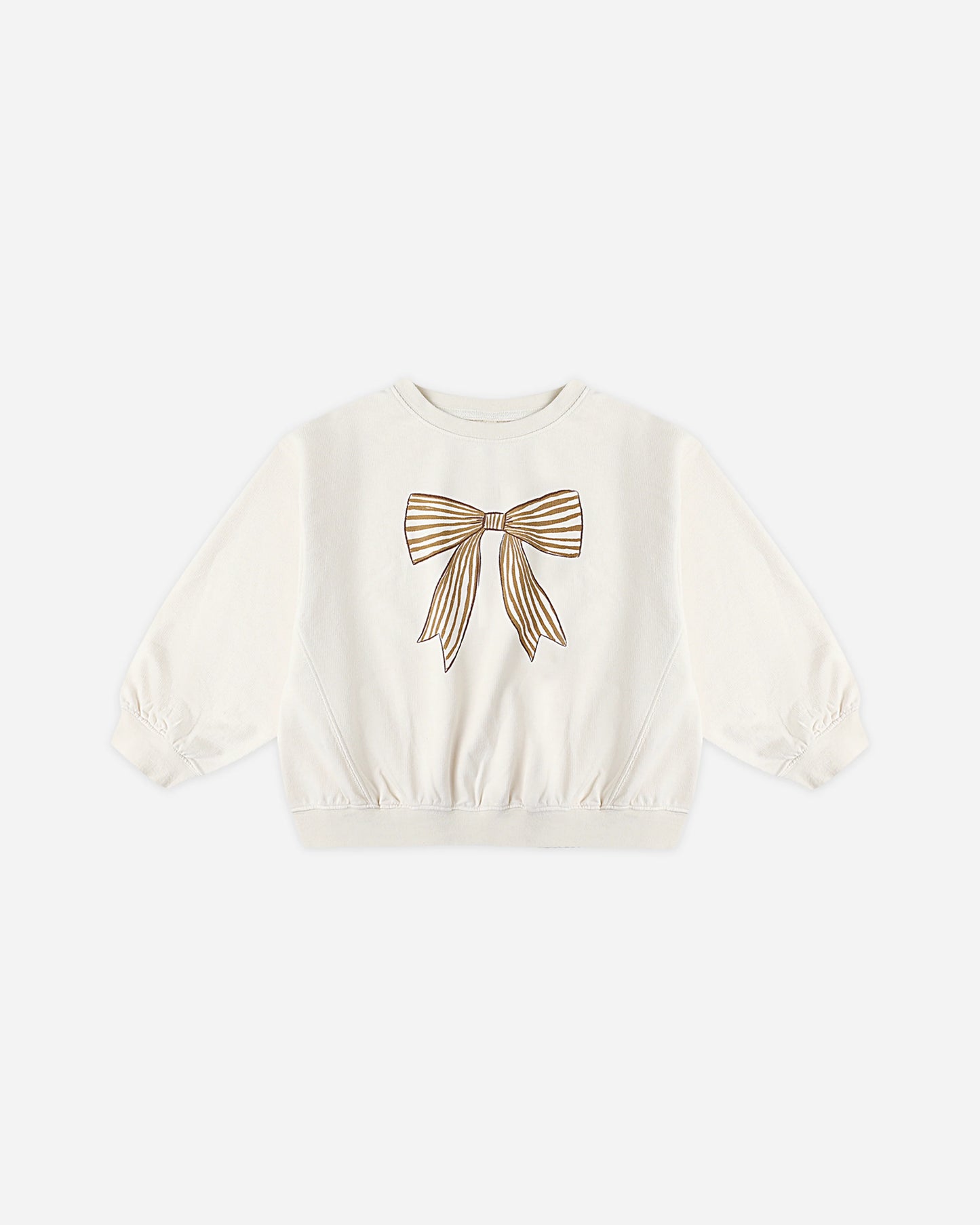 Oversized Sweatshirt || Bow