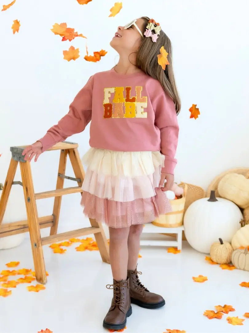 Boho Blush Petal Tutu