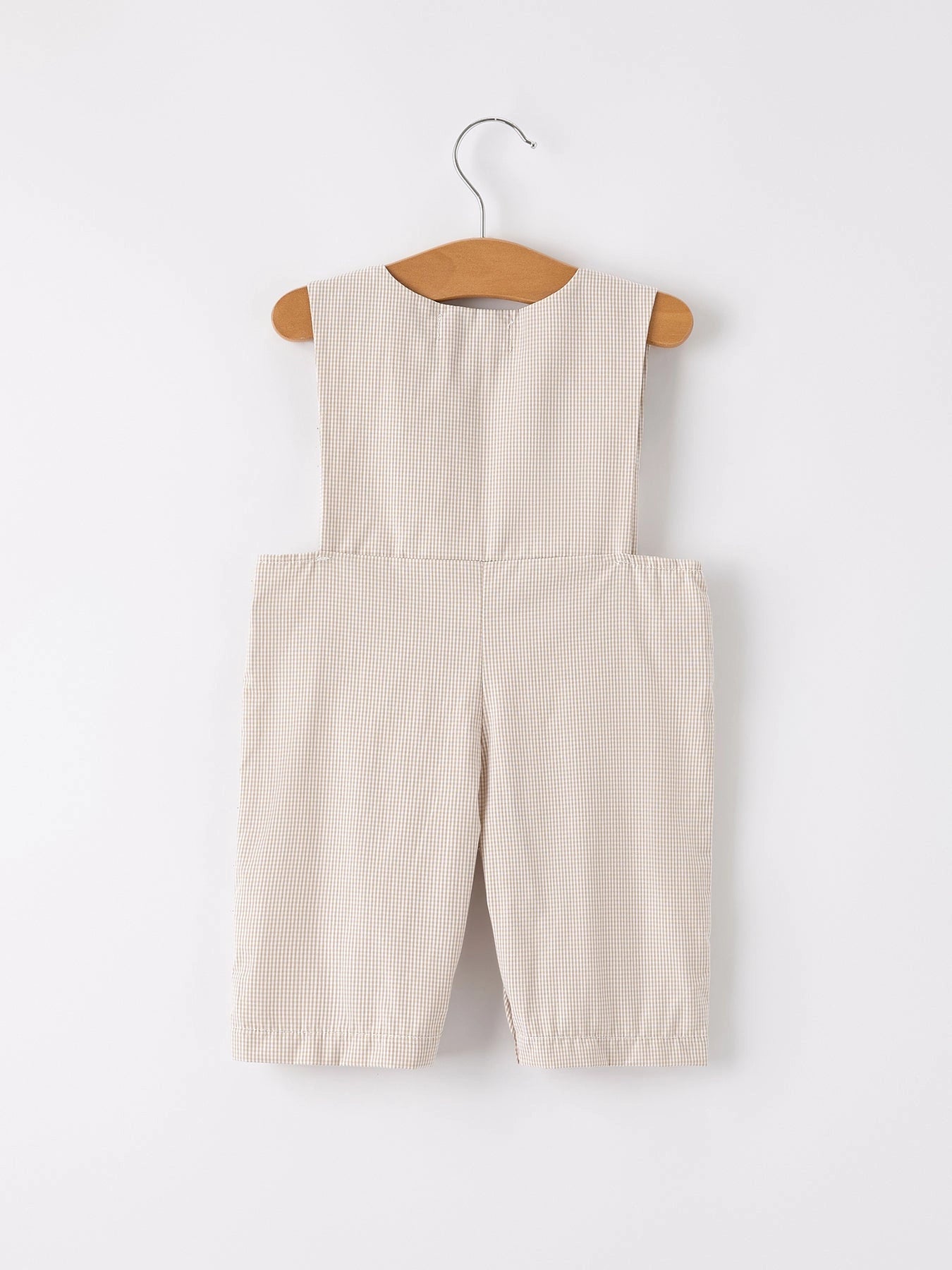 Pumpkin Smock Embroidered Romper