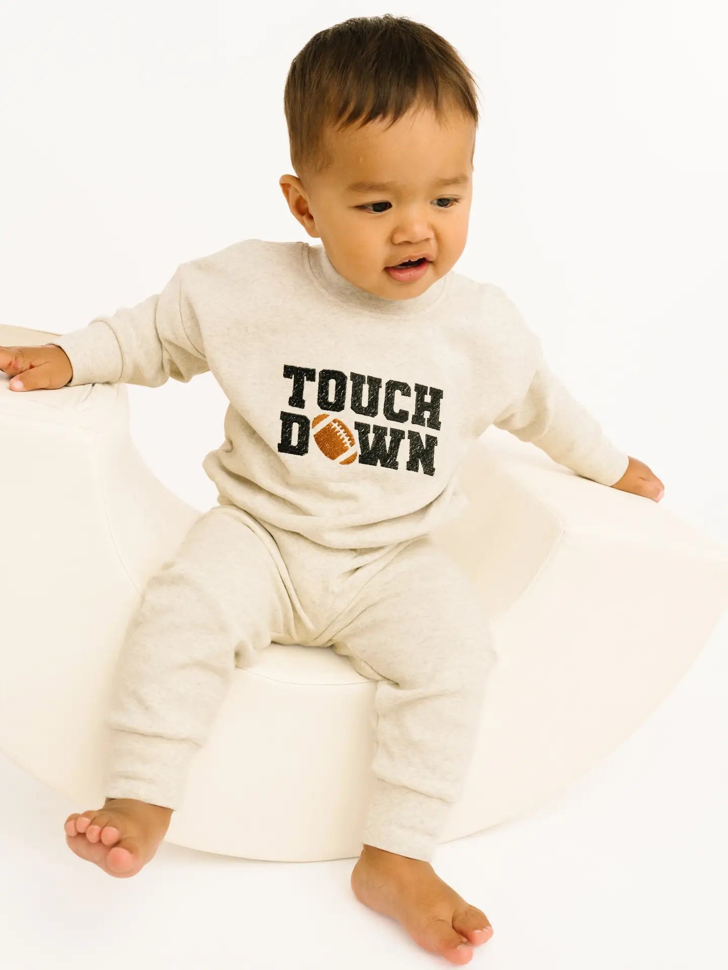 Touchdown Embroidered Crewneck Set