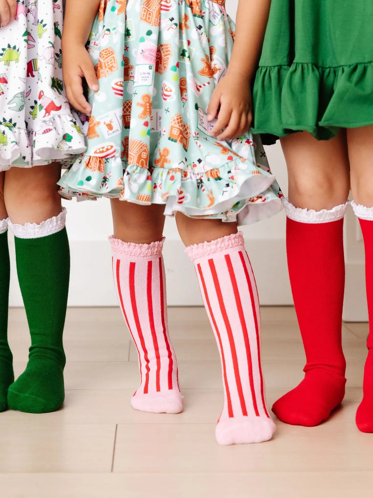 Santa Baby Knee High Socks 3-Pack