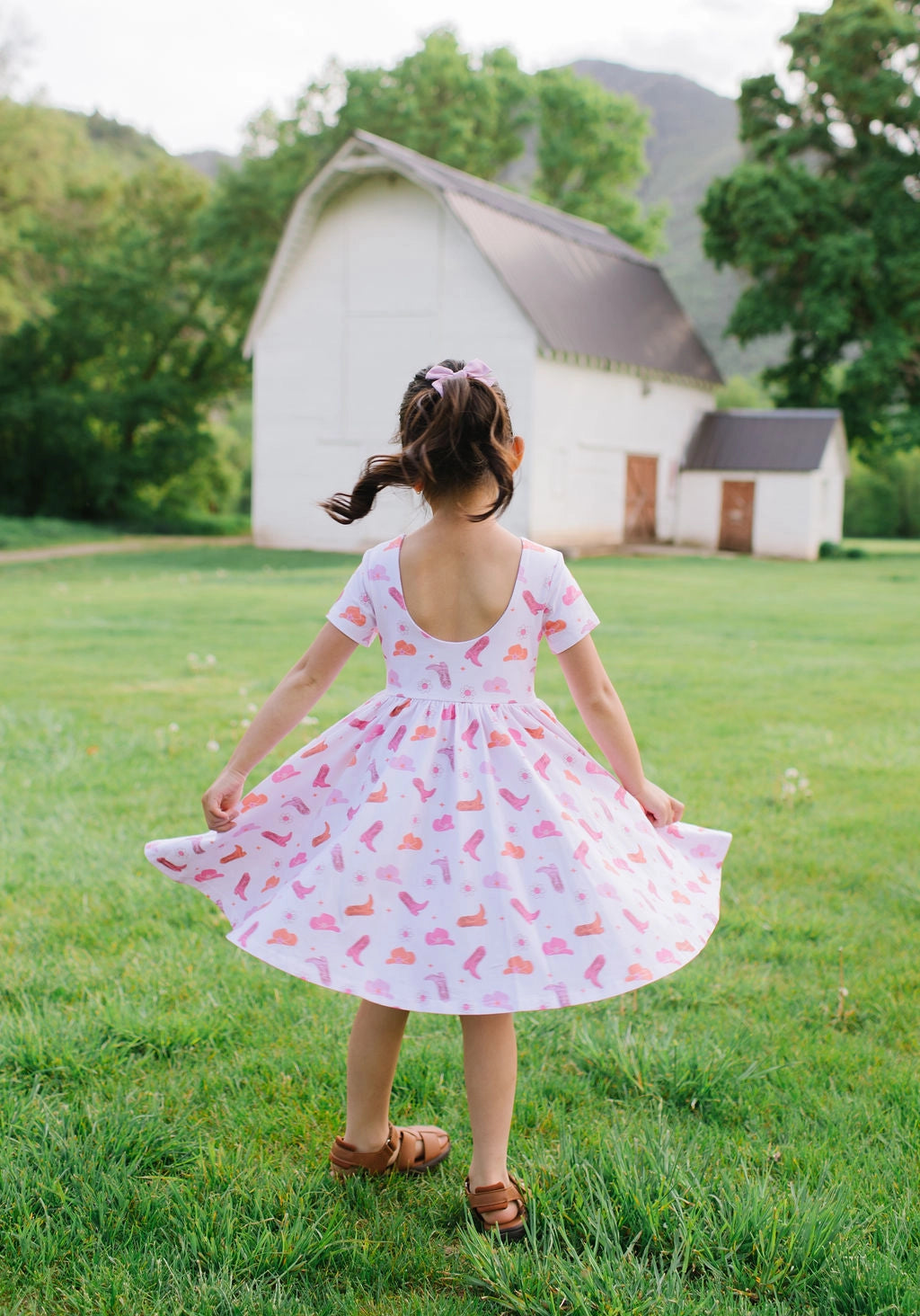 Classic Twirl Dress  - Cowgirl