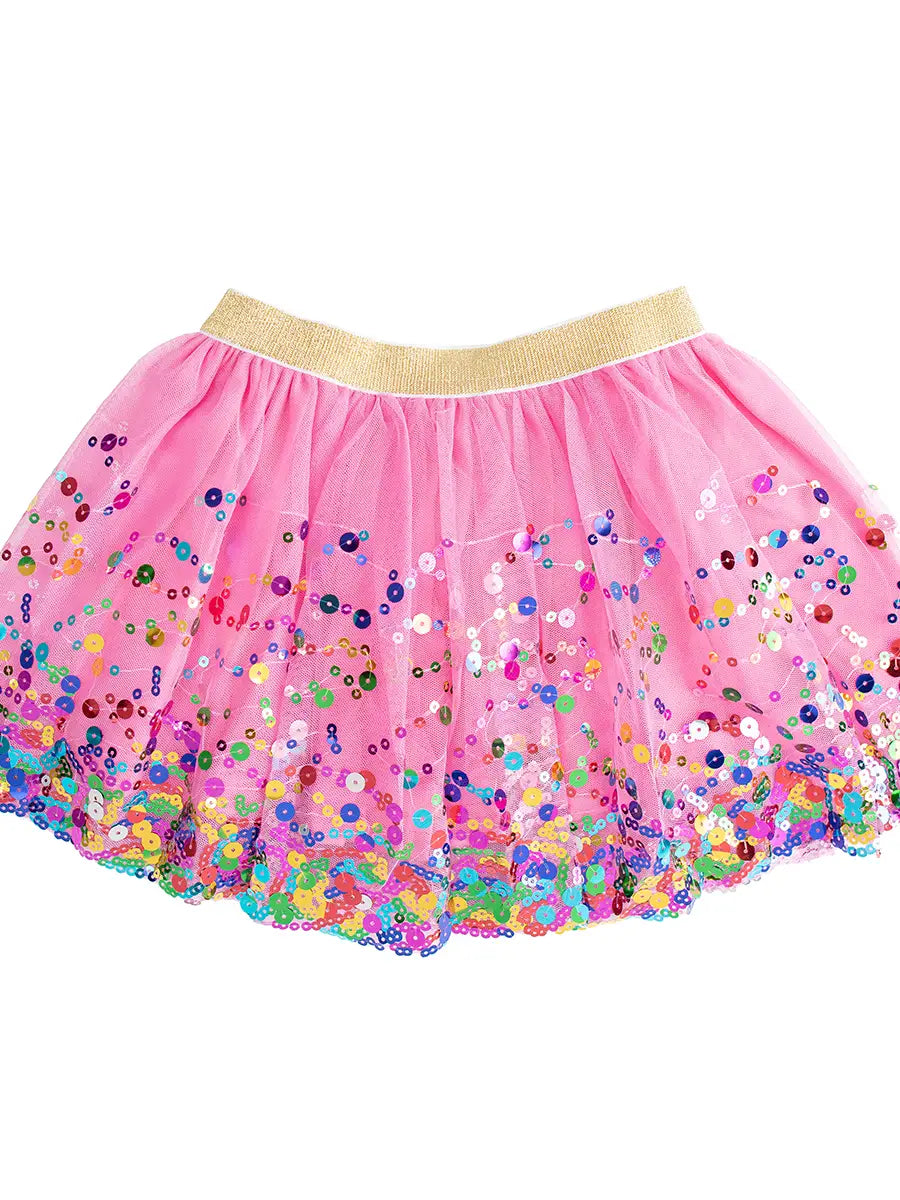 Raspberry Confetti Tutu