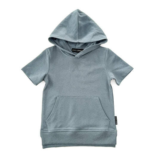 Hooded Sweatshirt - Denim