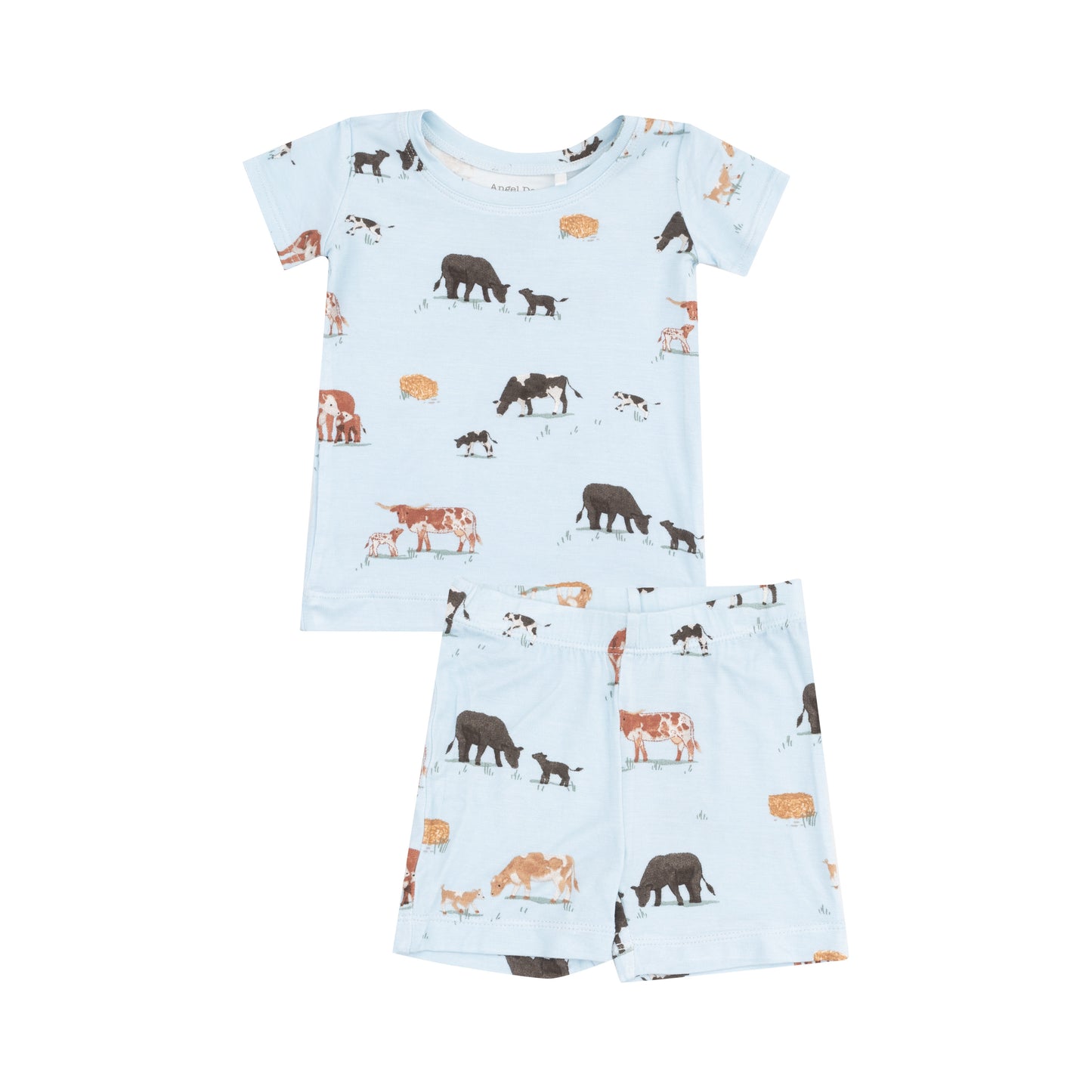 Blue Cow Families Loungewear Short Set