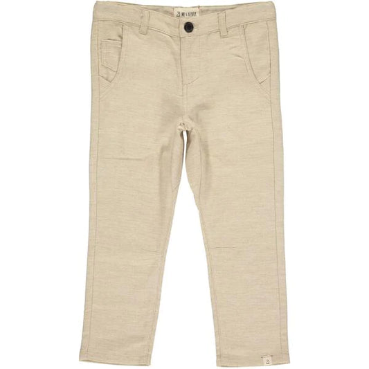 Anthony Soft Cotton Pant (toddler) - Beige