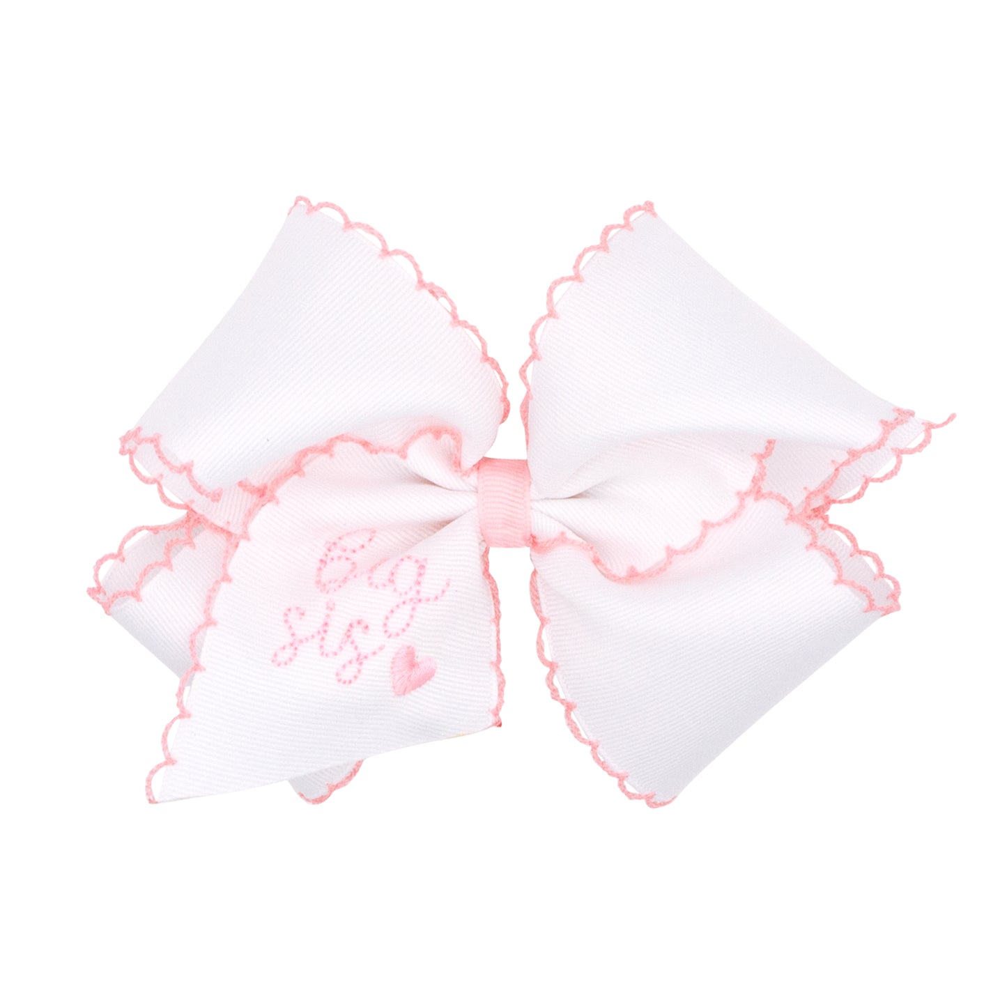 Small King Moonstitch Big Sis Bow