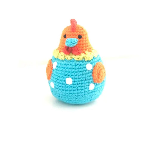 Chicken Rattle - Turquoise