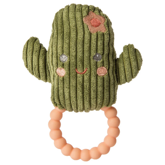 SWEET SOOTHIE TEETHER RATTLE - HAPPY CACTUS