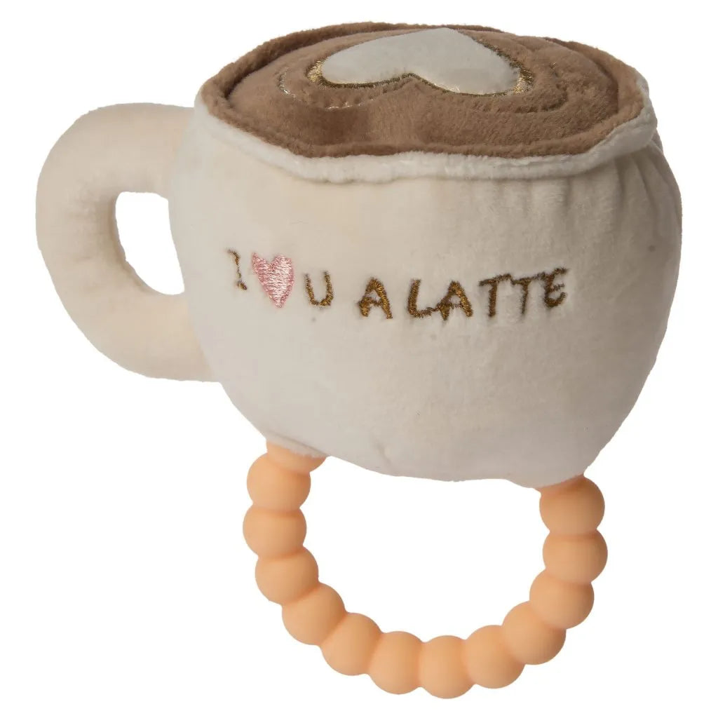 SWEET SOOTHIE TEETHER RATTLE - HOT LATTE