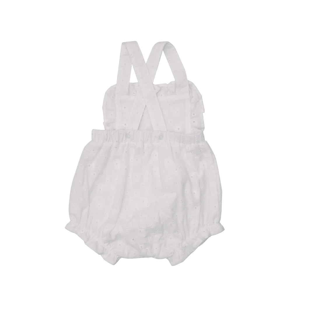 Oxford Bubble - White Eyelet