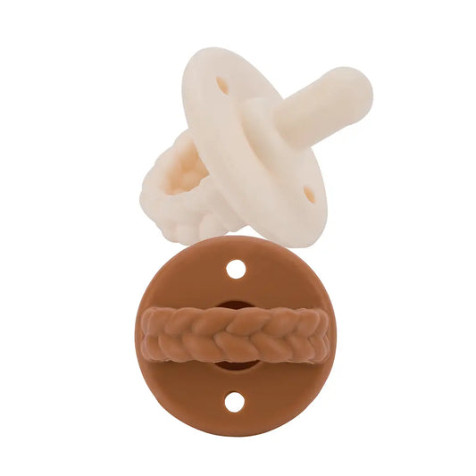 Sweetie Soother™ Pacifier Sets (2-pack)  Coconut + Toffee