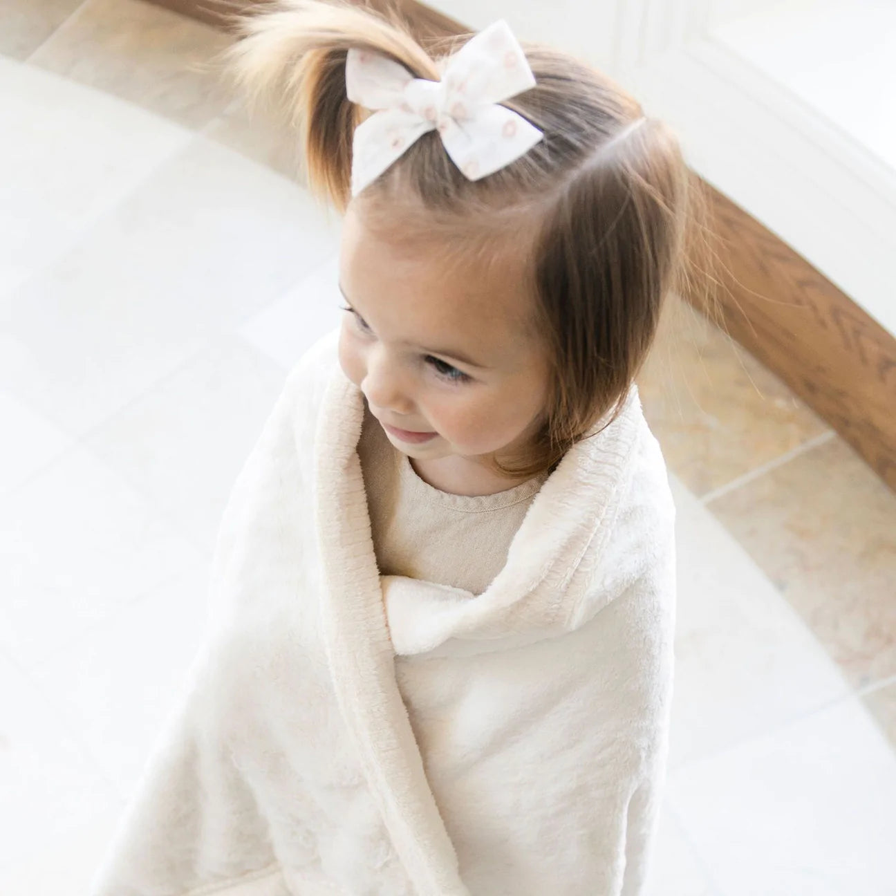 LUSH RECEIVING BLANKET - NATURAL