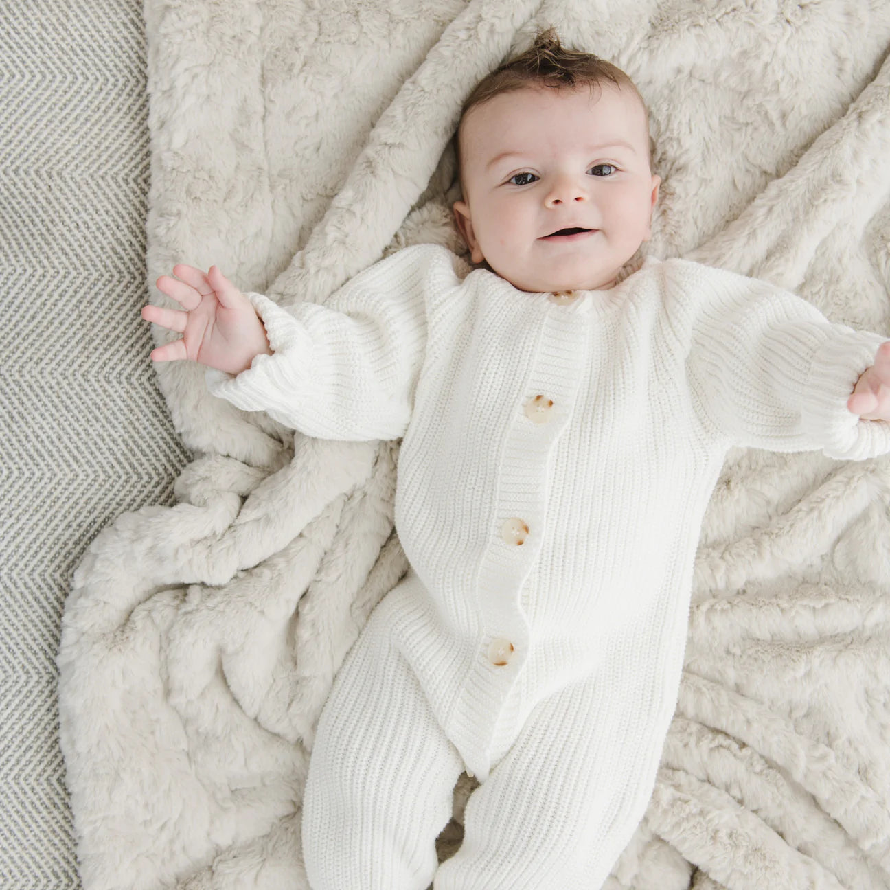 DREAM RECEIVING BLANKET - OAT