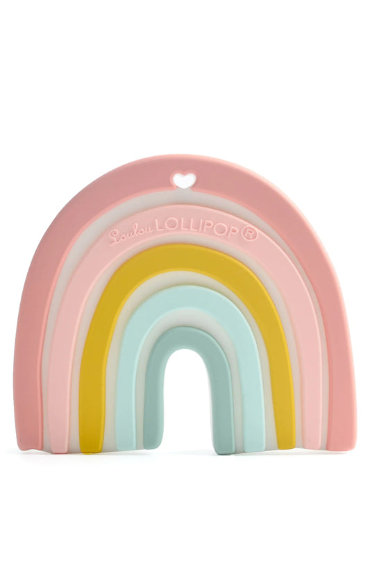 Silicone Teether Single - Pastel Rainbow