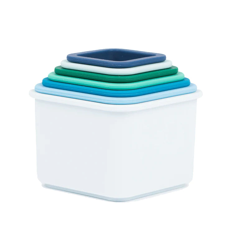 COOL BLUE HAPPY STACKS