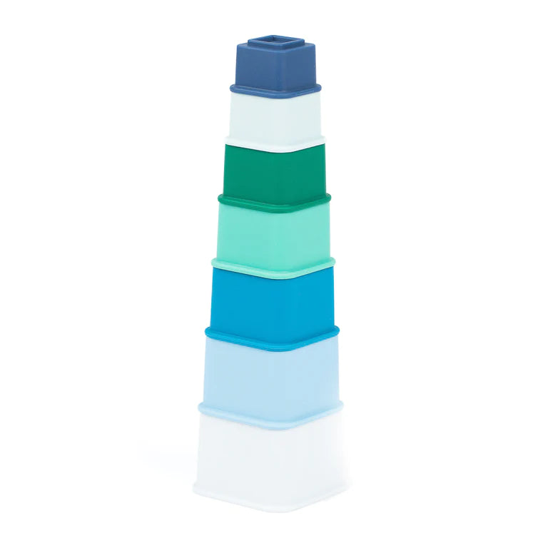 COOL BLUE HAPPY STACKS