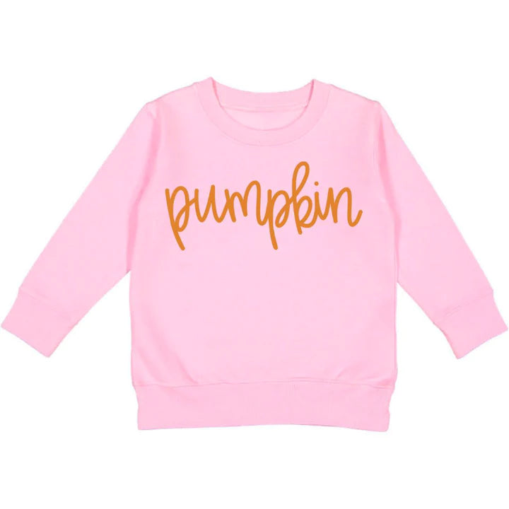SWEATSHIRT - PINK PUMPKIN