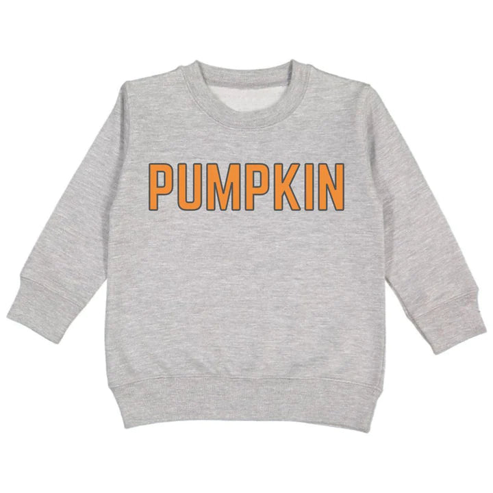SWEATSHIRT - GRAY PUMPKIN