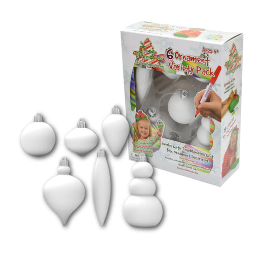 6 Pack Variety Ornament Refill