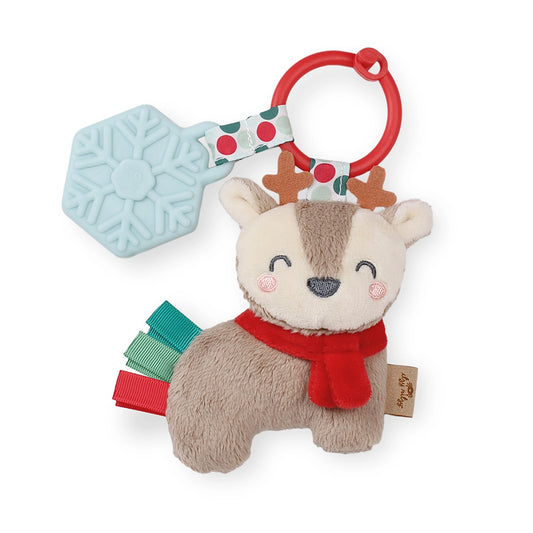 Holiday Reindeer Itzy Pal™ Plush + Teether