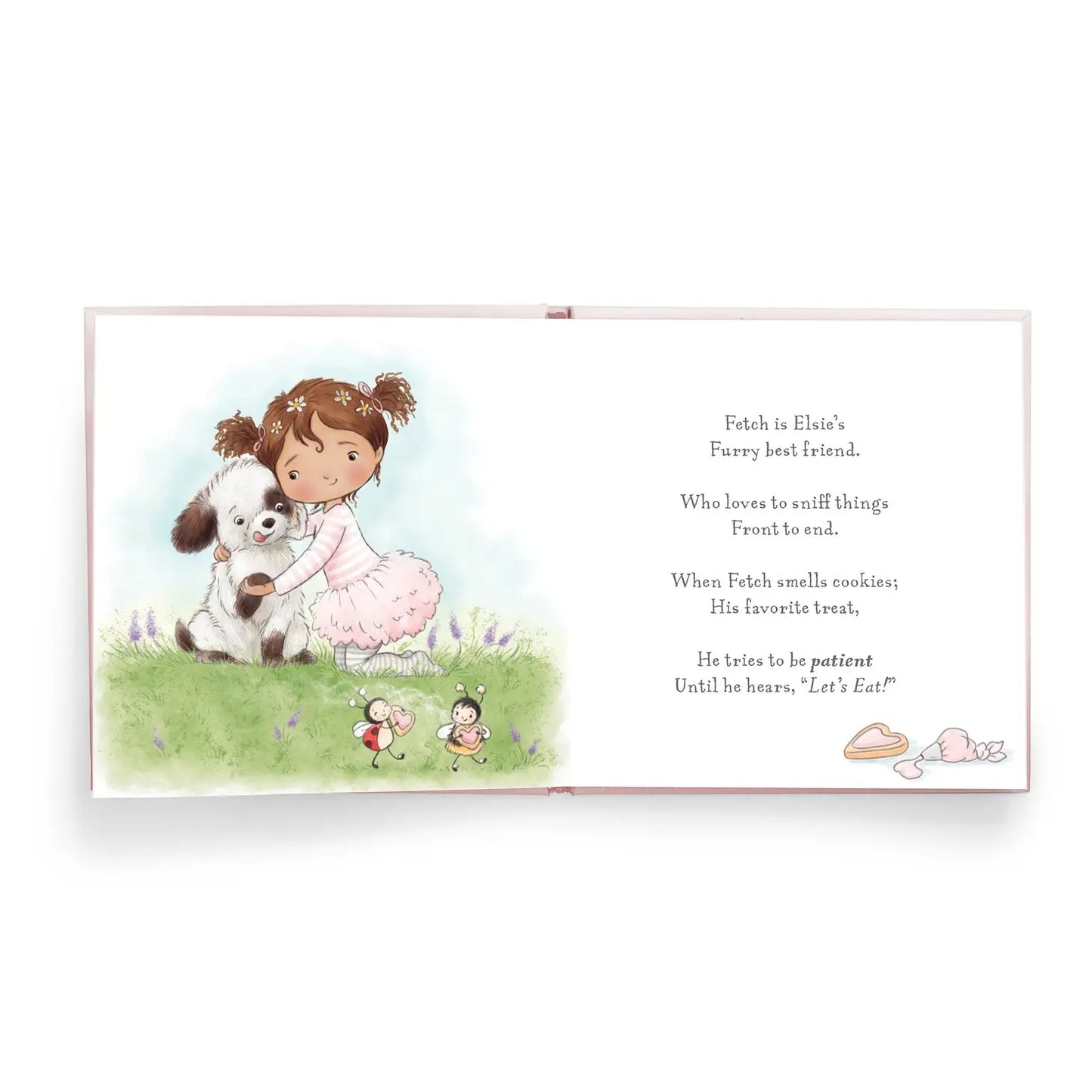 A Pretty Girl Board Book - Brown Hair