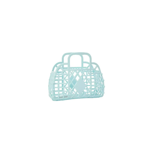 Retro Basket Jelly Bag -  Blue