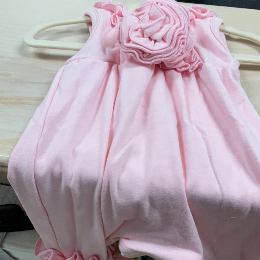 COTTON ICING SS ROMPER /headband