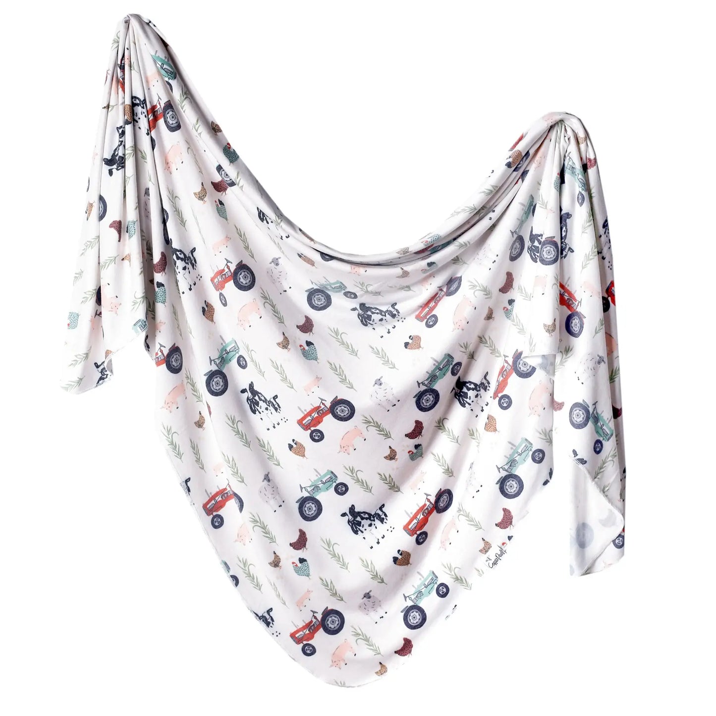 KNIT SWADDLE BLANKET - JO