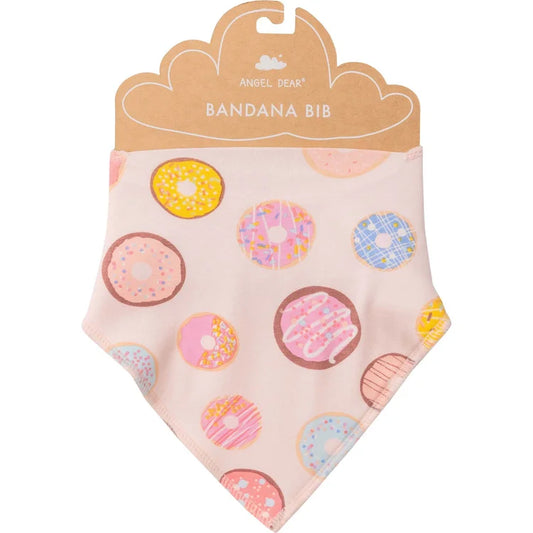 Bandana Bib - Pink Donut