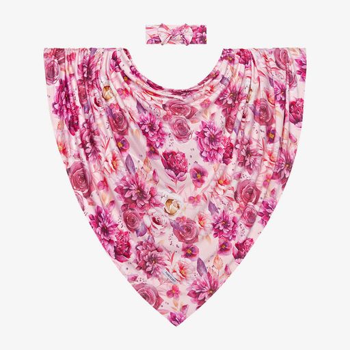 Infant Swaddle & Headwrap Set - Amira