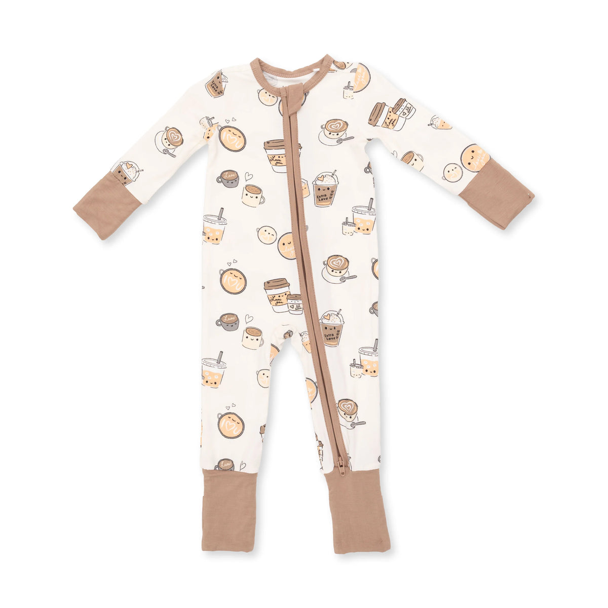 Convertible Romper - Love you A Latte