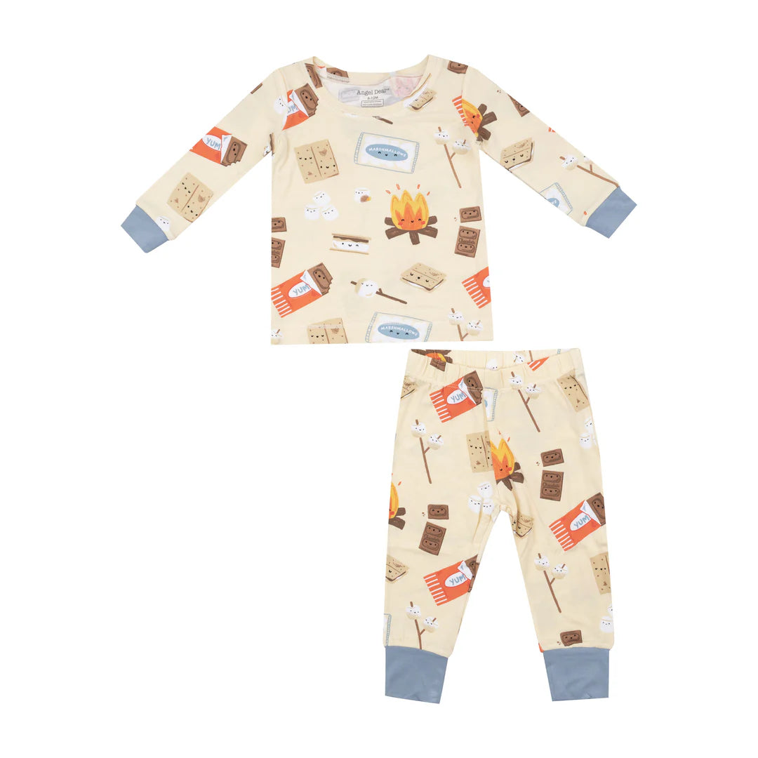 Long Sleeve Loungewear Set - Smores